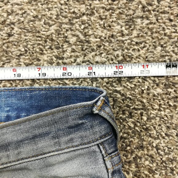 PRPS Jeans Bruised Never Broken Indigo Distressed 42x35 (Fits 44x35) - Picture 10 of 13